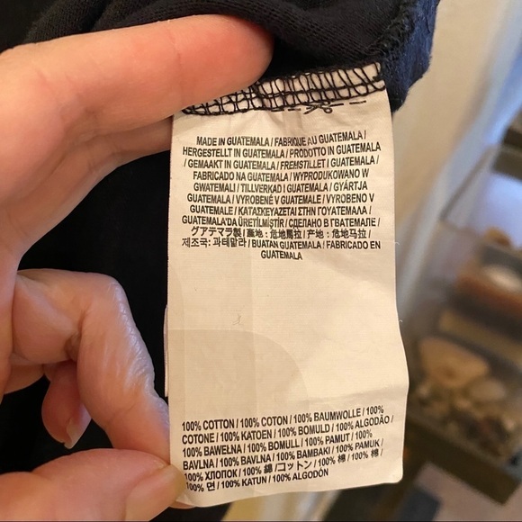 VANS Karl Lagerfeld Black T-Shirt Size Small - Picture 5 of 6